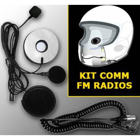 KIT Comunicación Casco Integral