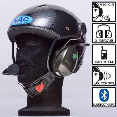Communication Helmet N2C5 Horus Carbon Optic