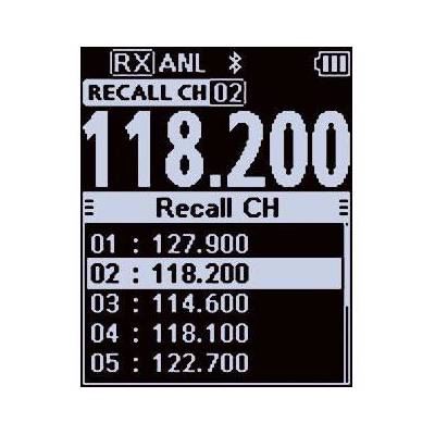ICOM IC-A25NE GPS Y BLUETOOTH