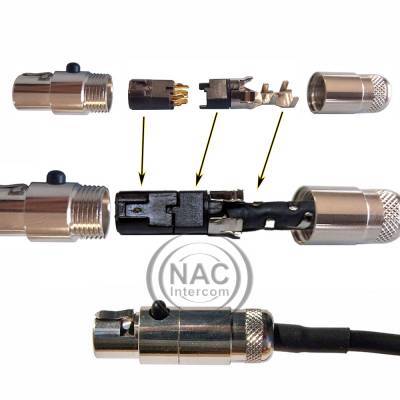 CONECTOR HEMBRA miniXLR
