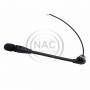 FLEX BOOM WITH ELECTRET NOISE-CANCELING MICROPHONE